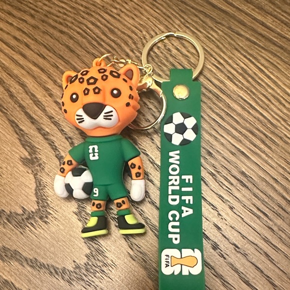 Other - FIFA World Cup Zayu the Jaguar (Mexico) Mascot keychain